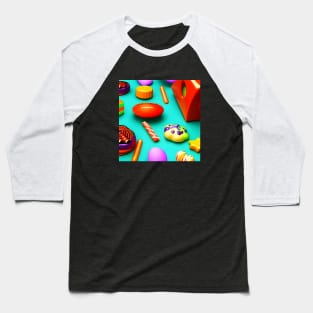 delicious candy halloween Baseball T-Shirt